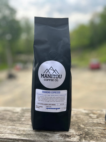 Manitou coffee “diamond espresso” 3/4 lb or 5lb
