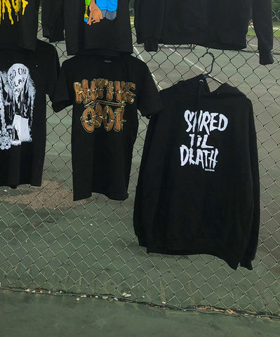 Shred til death!!  hoodie