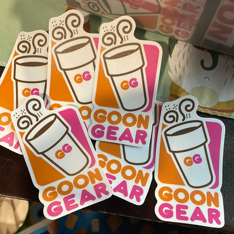 Goonin’ sticker